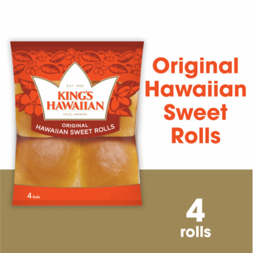King's Hawaiian® Original Hawaiian Sweet Dinner Rolls Perspective: front