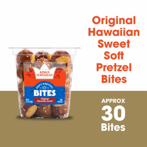 King's Hawaiian® Original Hawaiian Sweet™ Soft Pretzel Bites Perspective: front