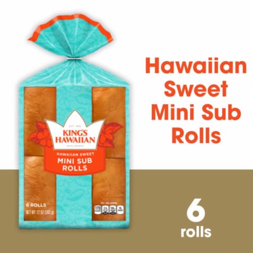 King’s Hawaiian® Sweet Mini Sub Rolls