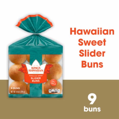 King's Hawaiian® Sweet Pre-Sliced Slider Buns Perspective: front