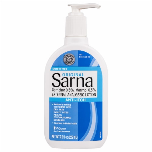 Sarna Original Anti-Itch Lotion Perspective: front