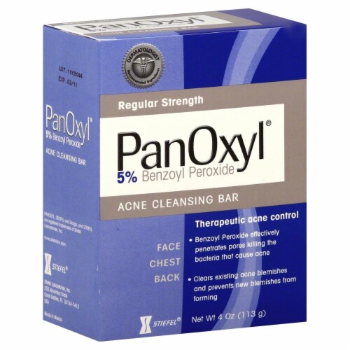 Panoxyl 5% Benzoyl Peroxide Acne Cleansing Bar, 4 oz - King Soopers