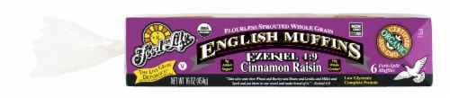 Food for Life® Cinnamon Raisin English Muffins