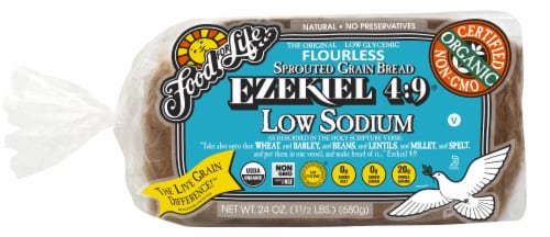 Food for Life® Ezekiel 4:9® Flourless Sprouted Grain Frozen Bread Perspective: front