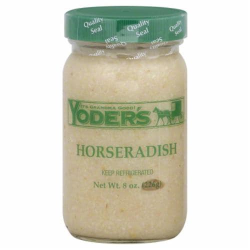 Yoder's Horseradish Perspective: front