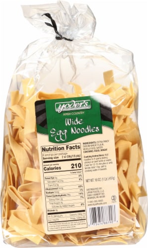 Yoder Amish Wide Egg Noodles Perspective: front