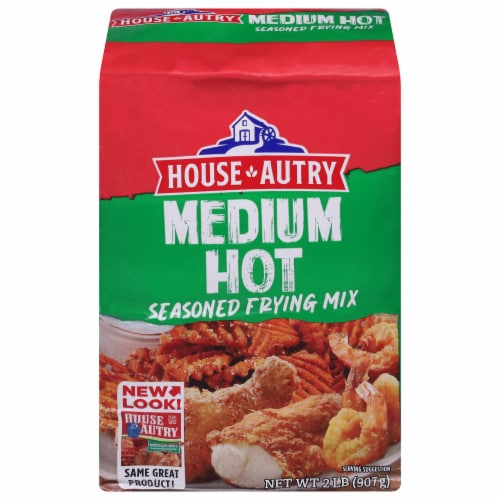 House Autry Medium Hot Seasoned Frying Mix Perspective: front