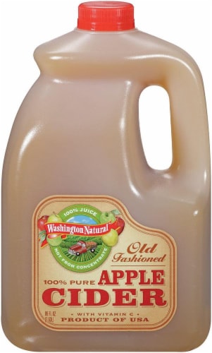Washington Natural Old Fashioned Apple Cider Perspective: front