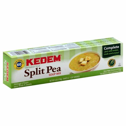 Kedem Split Pea Soup Mix Perspective: front