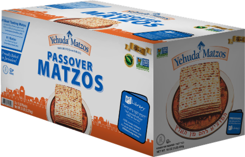 Yehuda® Passover Matzos Perspective: front