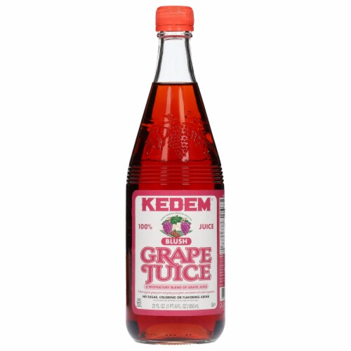Kedem® Blush Grape Juice Perspective: front