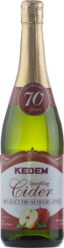 Kedem Sparkling Apple Cider Perspective: front
