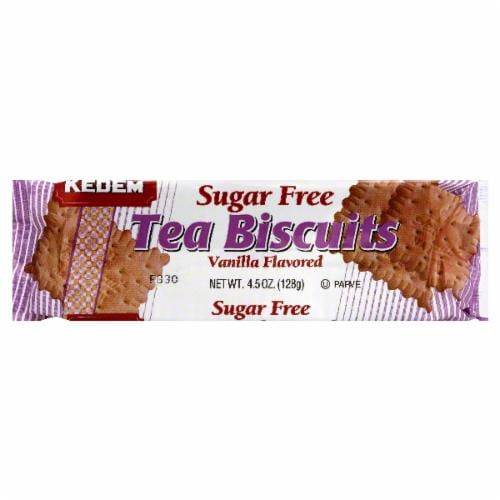 Kedem Sugar Free Vanilla Tea Biscuits Perspective: front