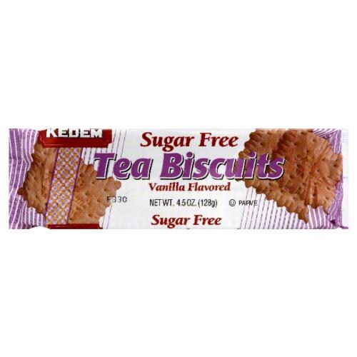 Kedem Sugar Free Vanilla Tea Biscuits Perspective: front