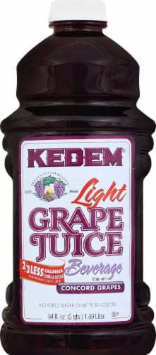 Kedem® Lite Grape Concord Juice Perspective: front