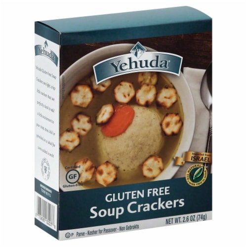 Yehuda GLuten Free Soup Cracker Perspective: front