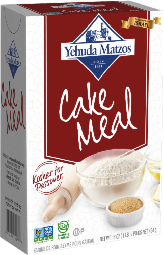 Yehuda Matzo Cake Meal Perspective: front