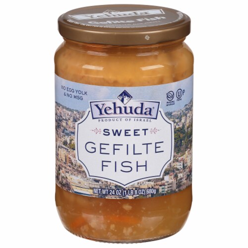 Yehuda® Sweet Gefilte Fish Perspective: front