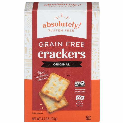 Absolutely Gluten Free® Grain-Free Original Crackers Perspective: front