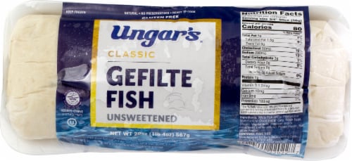 Ungars® Unsweetened Gefilte Fish Perspective: front
