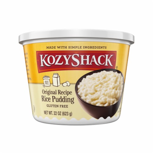 Kozy Shack Gluten Free Dessert Rice Pudding Perspective: front