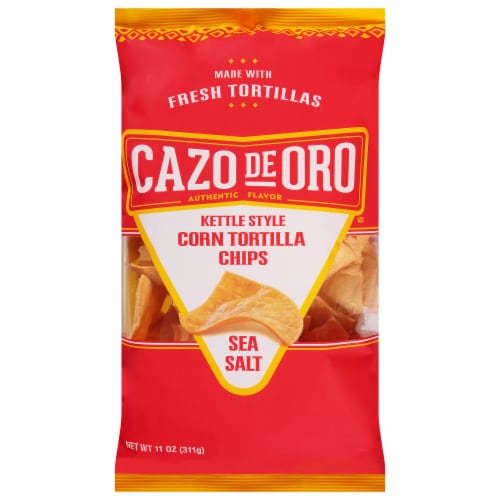 Cazo de Oro 11oz bag of Original Tortilla Chips Perspective: front