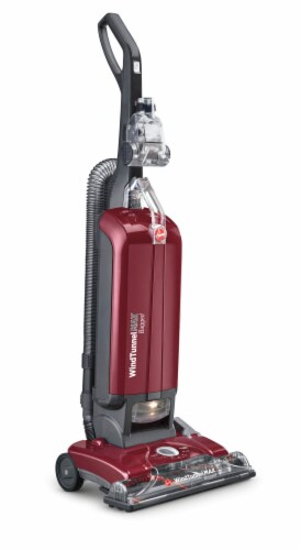 Hoover® WindTunnel® MAX Upright Vacuum Cleaner - Red/Black Perspective: front