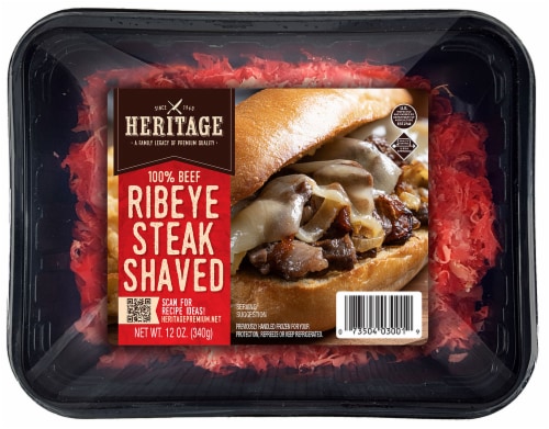 Heritage Finely Sliced Rib-Eye Shaved Steak