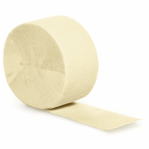 Creative Converting Everyday Party Streamer - Ivory Perspective: front