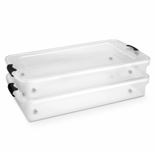 Large under shop bed storage boxes