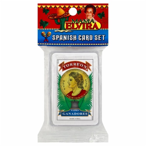 Mama Elvira Spanish Card Set Perspective: front