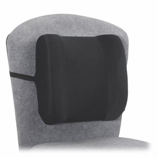 Remedease High Profile Backrest, 12.75 x 4 x 13, Black