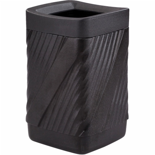 Safco Twist Waste Receptacle - 32 gal Capacity - Removable Lid, Durable, UV Resistant, Fade Resistant - 30 Safco Twist Waste Receptacle - 32 gal Capacity - Removable Lid, Durable, UV Resistant, Fade Resistant - 30