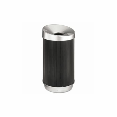 At-Your-Disposal Vertex Receptacle, 38 gal, Polyethylene, Black At-Your-Disposal Vertex Receptacle, 38 gal, Polyethylene, Black