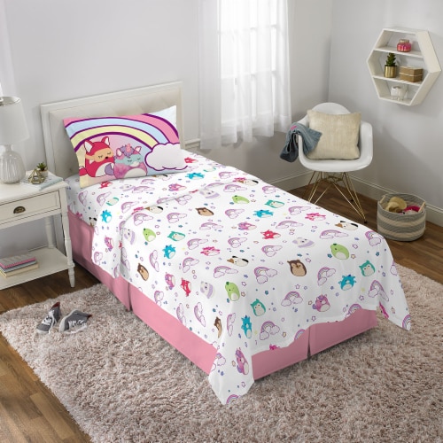 Squishmallow Twin Sheet Set Perspective: front