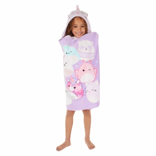 Squishmallows Hooded Towel Perspective: front