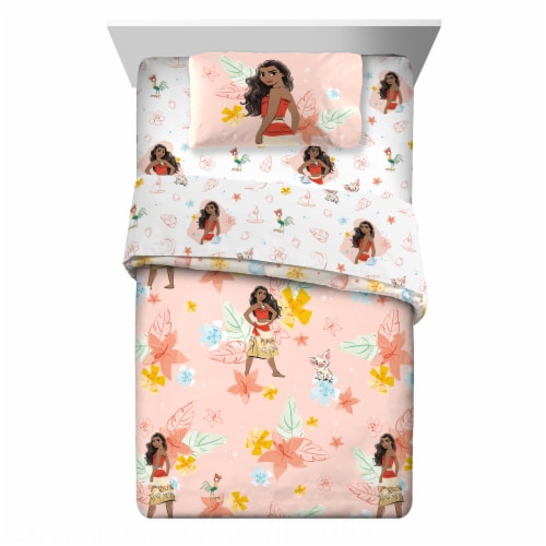 Disney Moana Comforter in Fabric Bag - Ocean Journey Perspective: front