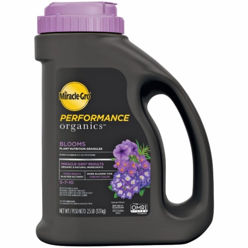Miracle-Gro® Performance Organics Blooms Plant Nutrition Granules Perspective: front