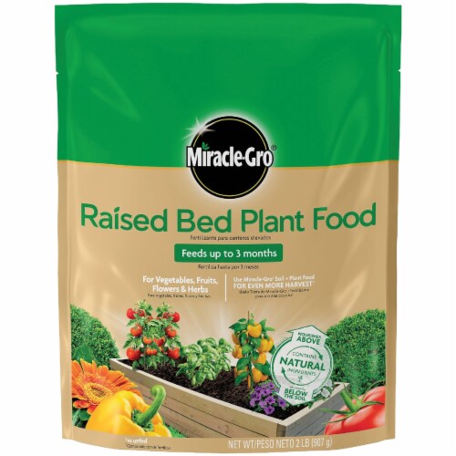 Miracle-Gro 2 Lb. Raised Bed Plant Food 3330110 Perspective: front