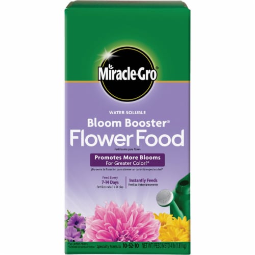 MiracleGro Bloom Booster 4 Lb. Water Soluble Flower Food 146002, 1
