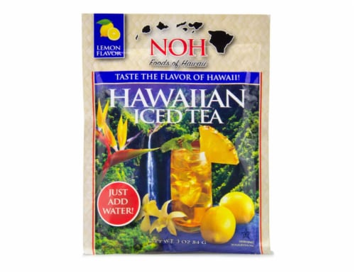 NOH Foods of Hawaii Hawaiian Lemon Iced Tea Perspective: front