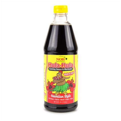 NOH of Hawaii Hula-Hula Hawaiian Style Cooking Sauce and Marinade Perspective: front