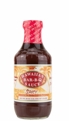 NOH of Hawaii Spicy Hawaiian Bar-B-Q Sauce Perspective: front