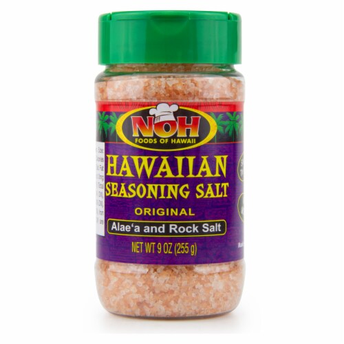 NOH of Hawaii Alae'a & Rock Hawaiian Seasoning Salt Perspective: front