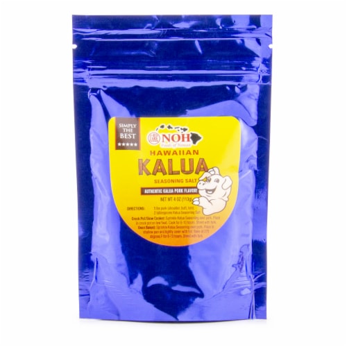 NOH Hawaiian Kalua Seasoning Salt Perspective: front