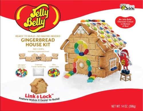 Bee International Jelly Belly® Christmas Small Cottage Gingerbread ...