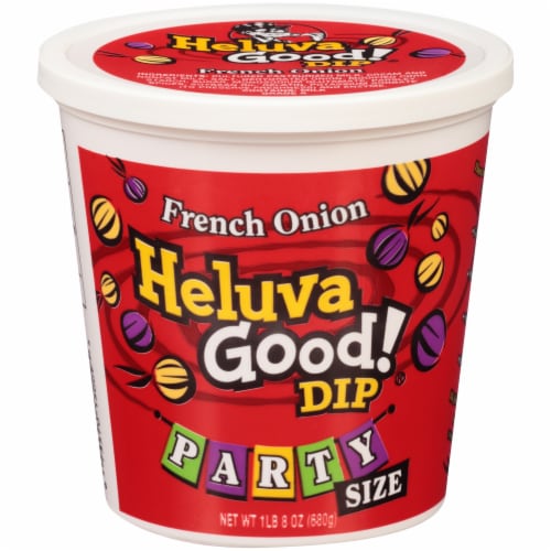 Heluva Good® French Onion Dip Party Size Perspective: front