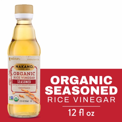 Nakano® Organic Seasoned Rice Vinegar Perspective: front
