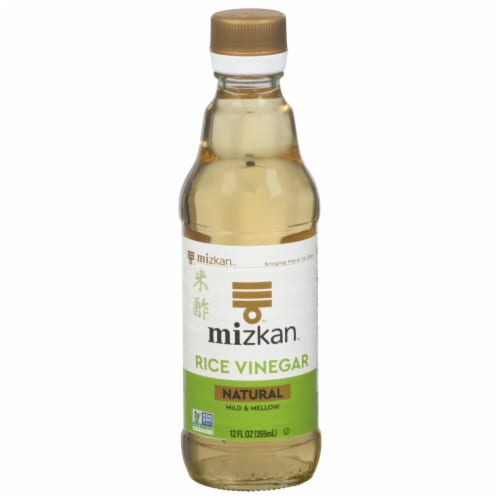 Mizkan Natural Rice Vinegar Perspective: front
