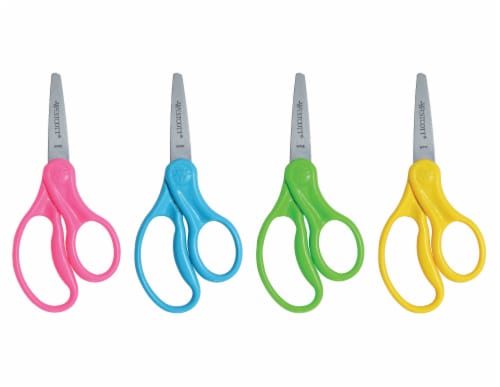 Westcott For Kids Pointed Scissors - 2 Pack - Assorted Perspective: front